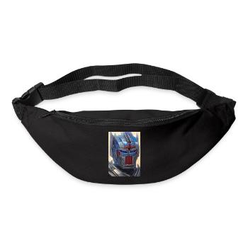 Robot, android, cyborg, science fiction - Bum bag - black - Front