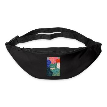 Kunstzeichen - Gürteltasche - Schwarz - Vorne