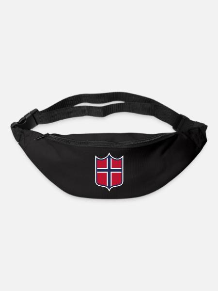 Norwegen - Gürteltasche - Schwarz