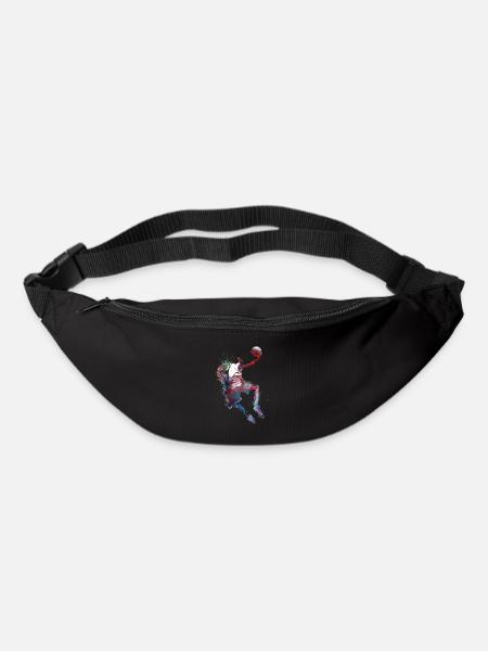 Art sportif de basketball #basketball - Sac banane - noir