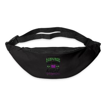 Sayings Cool Book Quote Quotes Cat Book Dragon - Bum bag - black - Front