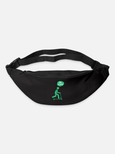 Go Green E-Scooter - Sac banane - noir