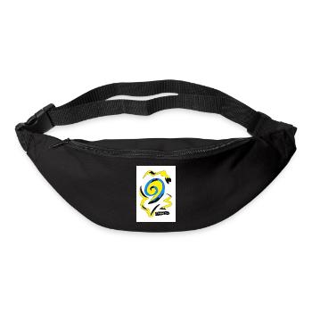 OMANKLEÏA 7 - Sac banane - noir - Devant
