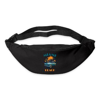 Miami Beach - Gürteltasche - Schwarz - Vorne