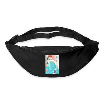 Venedig Italien - Gürteltasche - Schwarz - Vorne