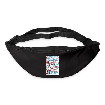 Blinded Girl - Bum bag - black - Front