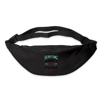 Cadeau Extérieur Cool Joke Disc Brake Happy Gift Idea - Sac banane - noir - Devant