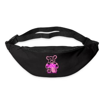 Cool girls love pink - Gürteltasche - Schwarz - Vorne