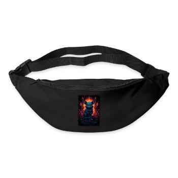 quote gift birthday present present idea gift idea - Gürteltasche - Schwarz - Vorne