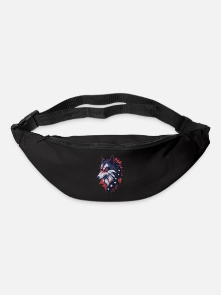 Wolf - Bum bag - black