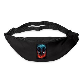birthday africa cool beach pineapple quotes animal - Gürteltasche - Schwarz - Vorne