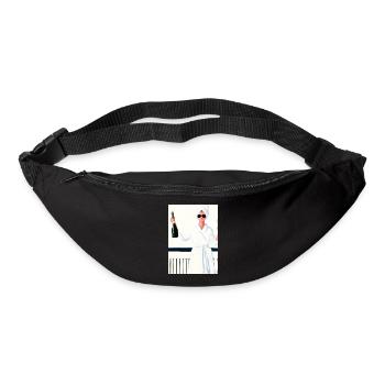 Frauen Weinbad - Gürteltasche - Schwarz - Vorne