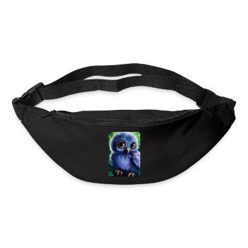 Baby-Kauz - Gürteltasche - Schwarz - Vorne