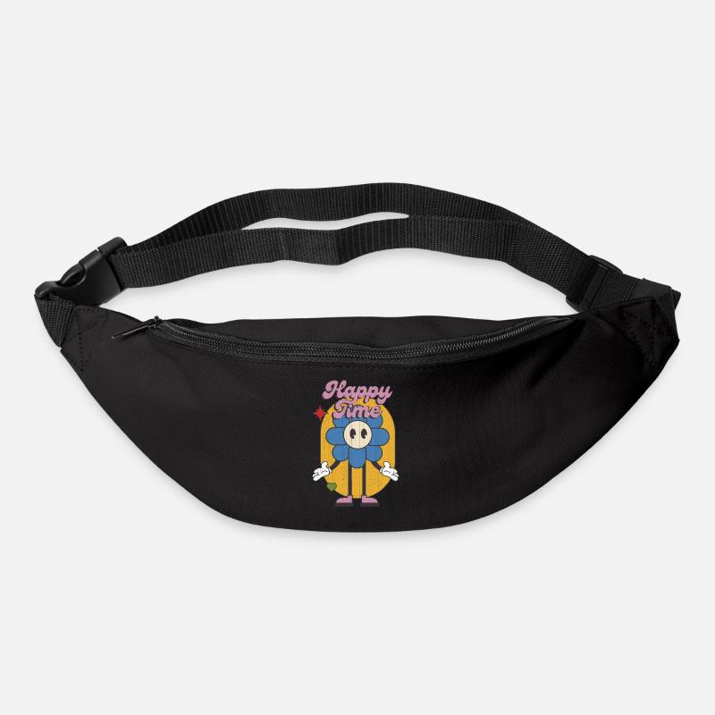Positive Happy Graphic - Bum bag - black