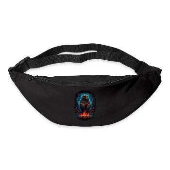 Animal Lovers Funny Quote Statement Animal - Bum bag - black - Front