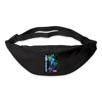 northern lights - Gürteltasche - Schwarz - Vorne