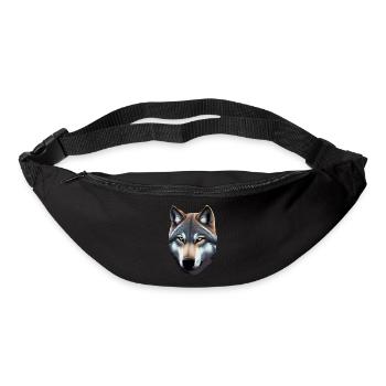 Wolf - Gürteltasche - Schwarz - Vorne