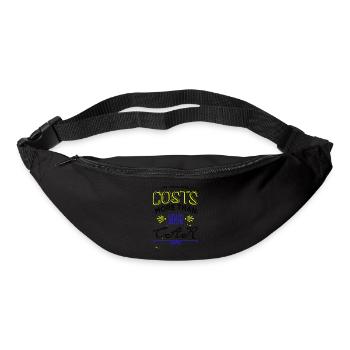 funny bday birthday sayings cool technician - Gürteltasche - Schwarz - Vorne