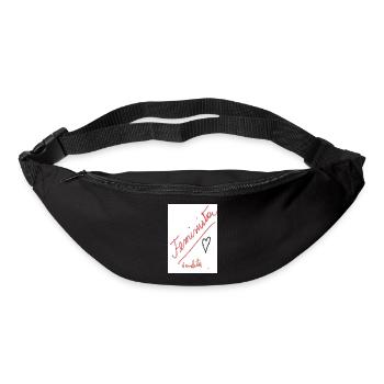 feminista - Sac banane - noir - Devant