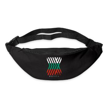 Bulgarien Flagge Bulgarische Fahne Goldstrand - Gürteltasche - Schwarz - Vorne