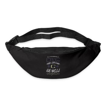 Gift Gamer Glitch Analyst Encrypt Hacking Code - Bum bag - black - Front
