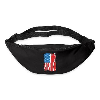Installer USA Flag - Bum bag - black - Front