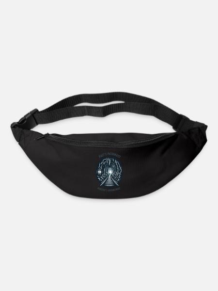 "The Paths of the Past, the Adventures of the Present" - Bum bag - black