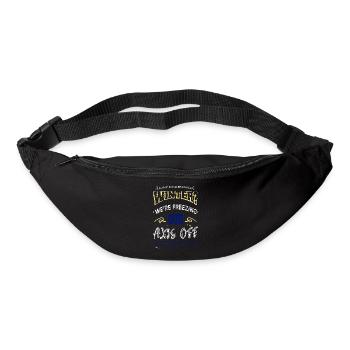 birthday gift astronomy astronomy lovers funny - Gürteltasche - Schwarz - Vorne