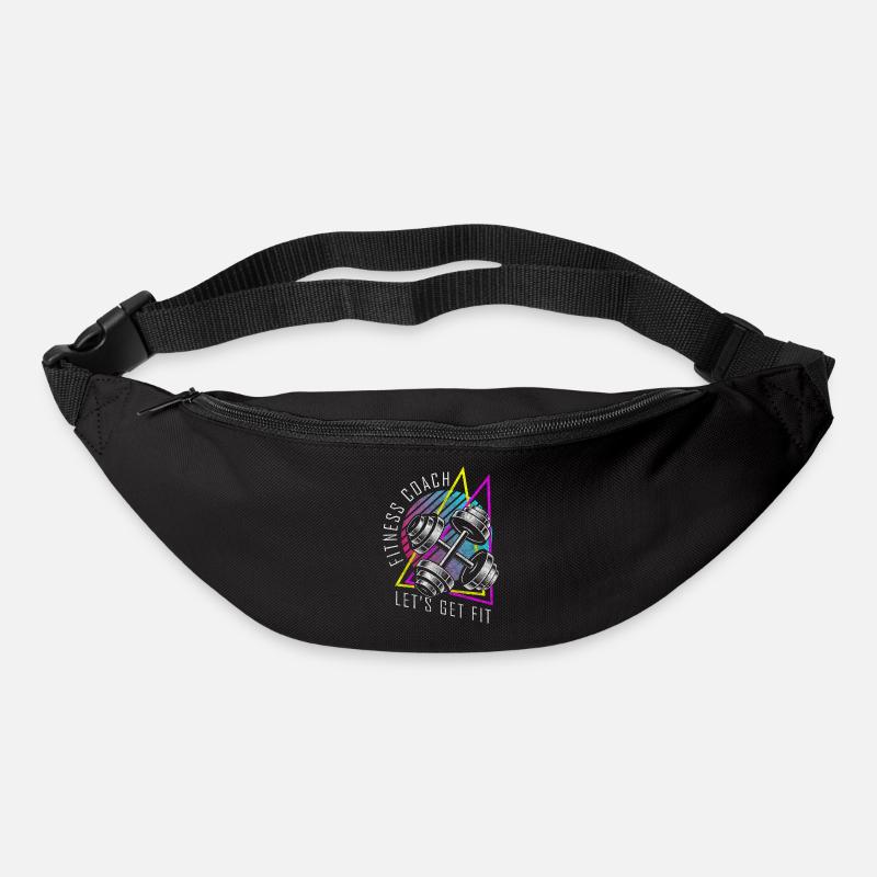 Développé couché de force de l’entraîneur - Sac banane - noir