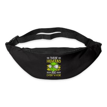 Ufo Area 51 Invasion - Gürteltasche - Schwarz - Vorne