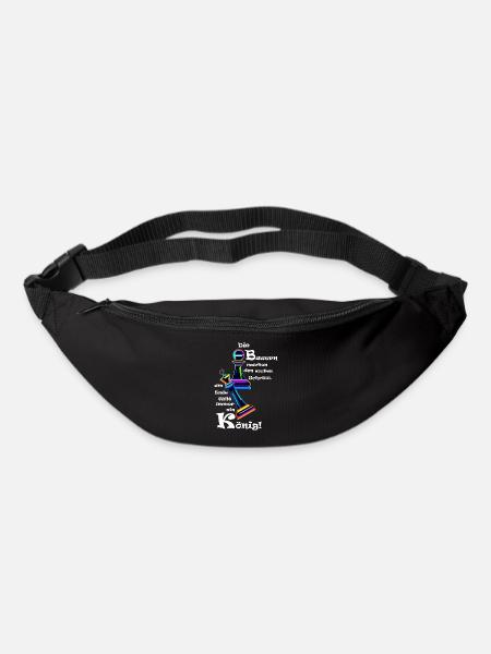 Chess Pawn King - Bum bag - black
