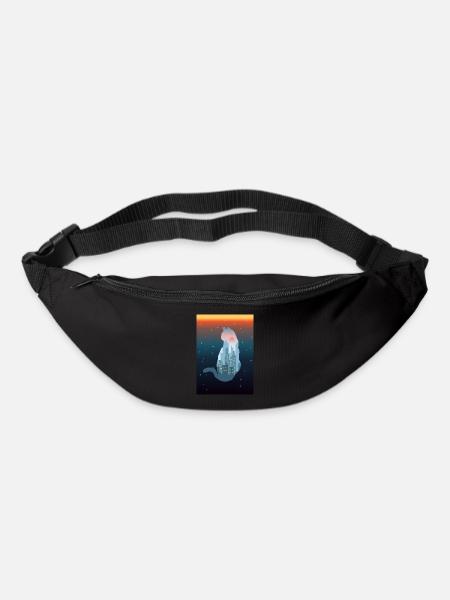 Chaton - Sac banane - noir