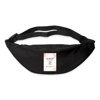 Ich liebe Dich, Partner - Gürteltasche - Schwarz - Vorne