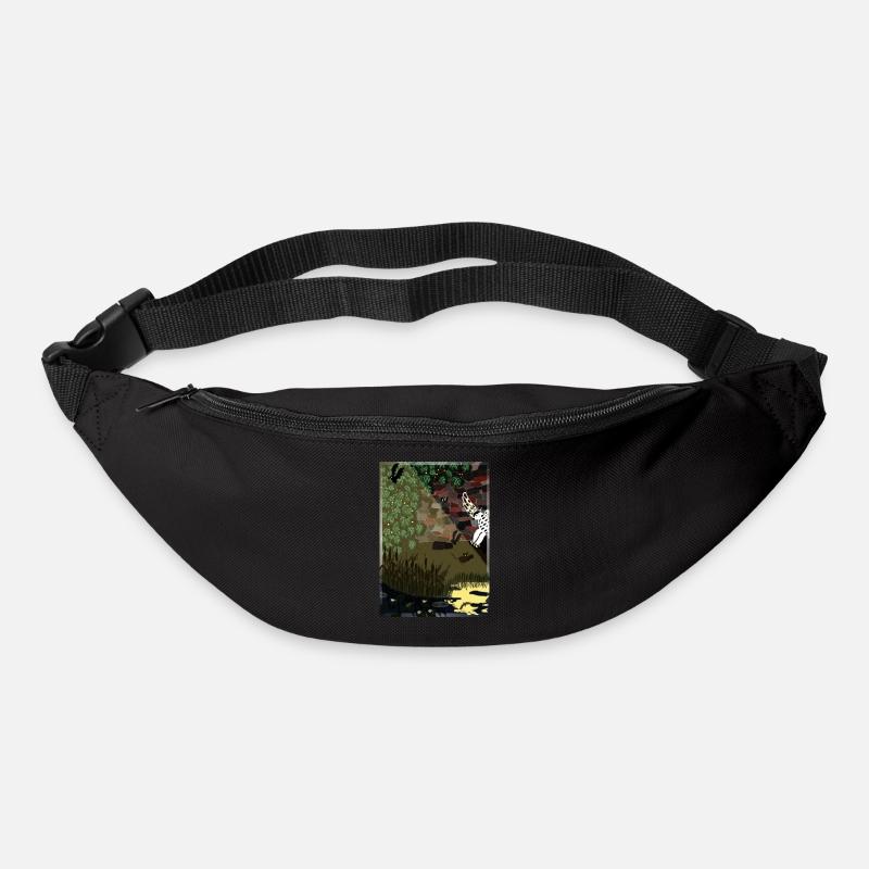Vie de nuit - Sac banane - noir