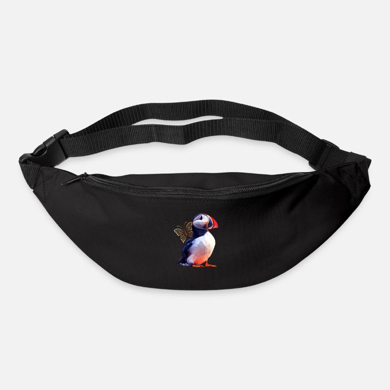 Papageientaucher - Gürteltasche - Schwarz