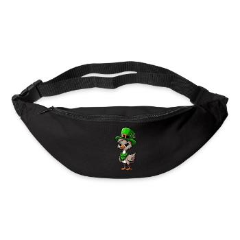 St. Patrick's Emu & Maine Coon - Bum bag - black - Front