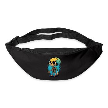Skeleton - Bum bag - black - Front