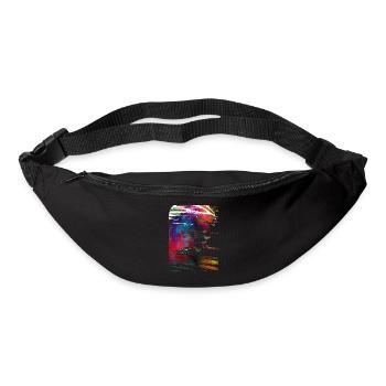 Sport : cyclisme, art - Sac banane - noir - Devant