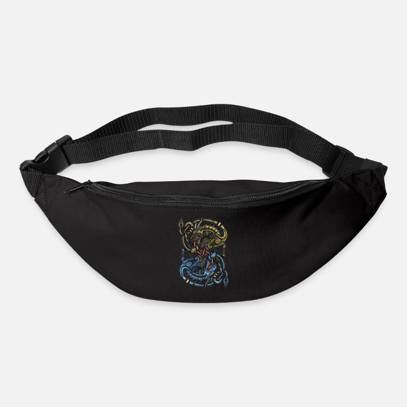 Viking Dragon - Bum bag - black