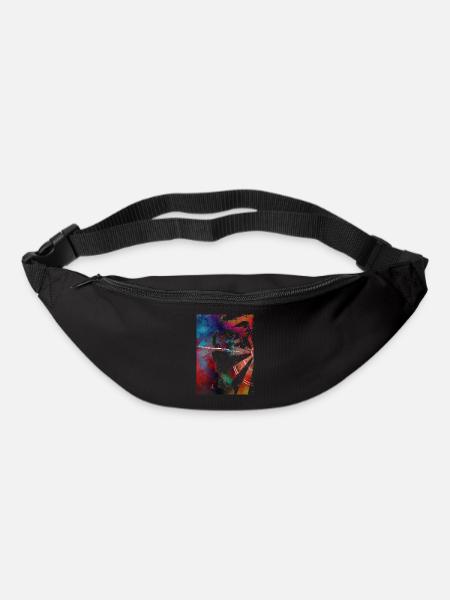 Fléchettes sport art #darts #sport - Sac banane - noir
