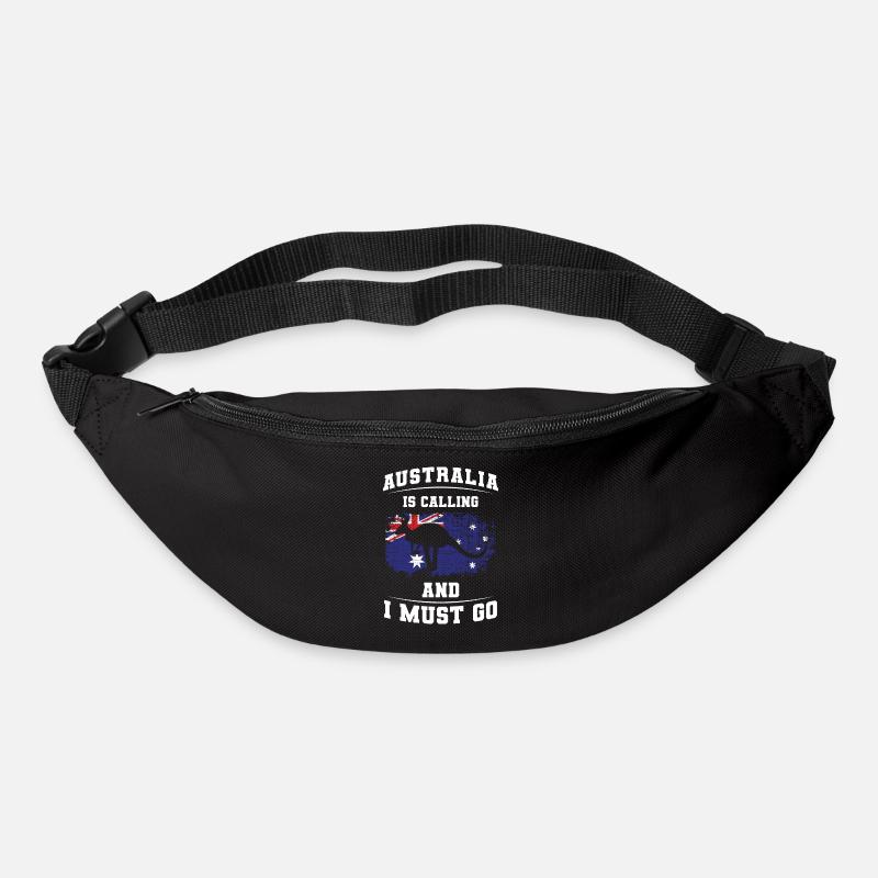 Outback Känguru Metropole - Gürteltasche - Schwarz
