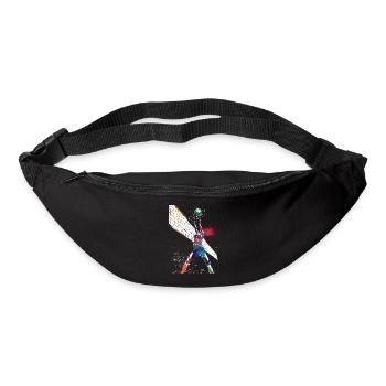 Volleyball Sport Kunst #volleyball - Gürteltasche - Schwarz - Vorne