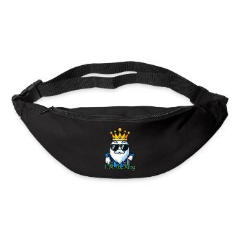 I m the King Schach - Gürteltasche - Schwarz - Vorne