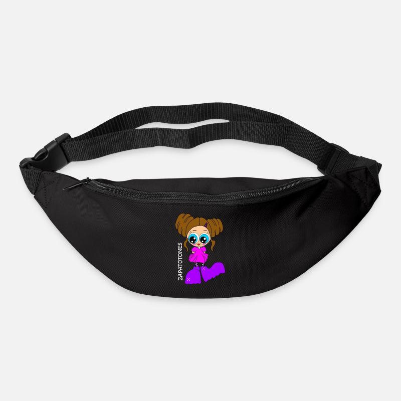 Schuhe1 - Gürteltasche - Schwarz