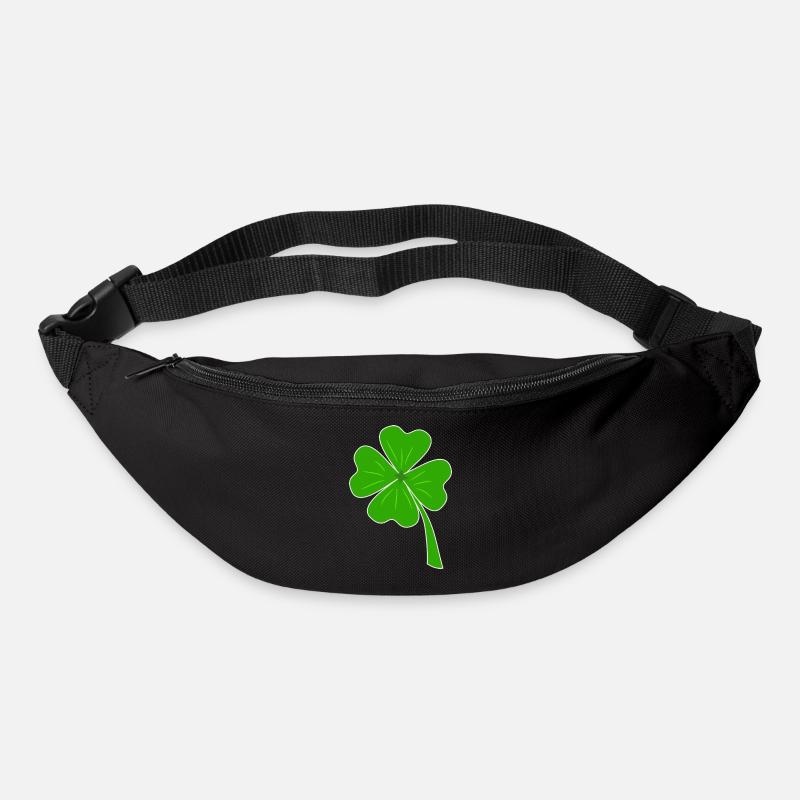 Kleeblatt - Gürteltasche - Schwarz