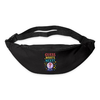 Guess what's coming - Bum bag - black - Front