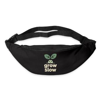 Grow Slow – Plant Sprout - Bum bag - black - Front