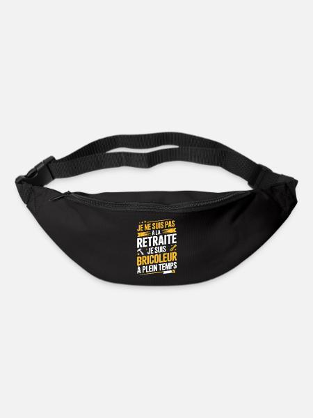 Full-time handyman, not retired - Bum bag - black