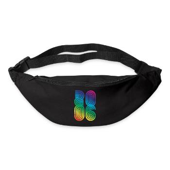 Vintage 2006 20. Geburtstag - Gürteltasche - Schwarz - Vorne
