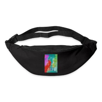 Art is my jam - Gürteltasche - Schwarz - Vorne